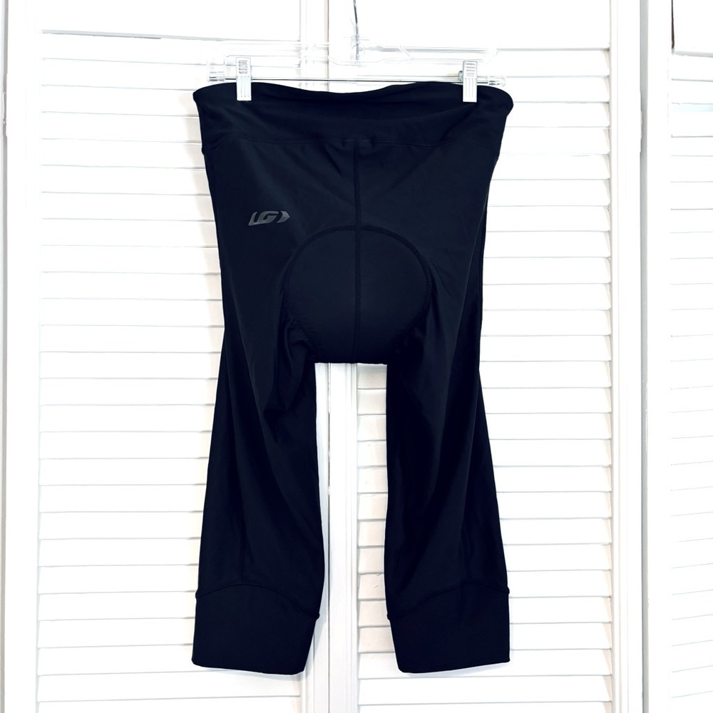 Louis Garneau LG Women’s Cycling Bike Shorts Padded Black Size Large L Athletic - Picture 2 of 3